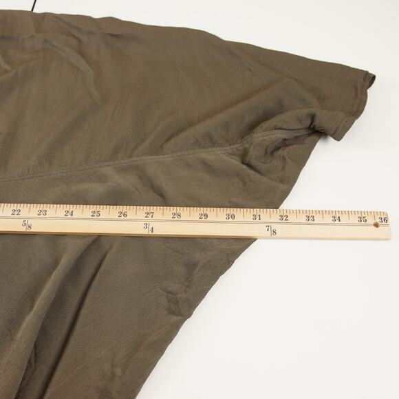 Rick Owens Draped Kite Cyclops 2016 Viscose Green Tunic Dress Womens Sz 6 US - Picture 6 of 15